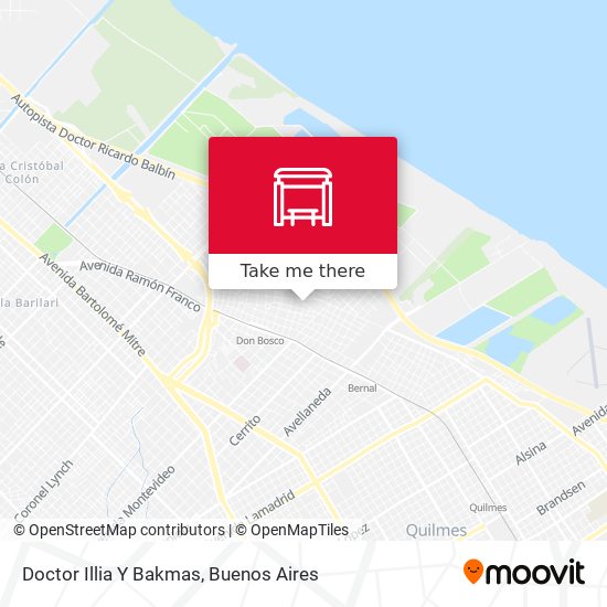 Doctor Illia Y Bakmas map
