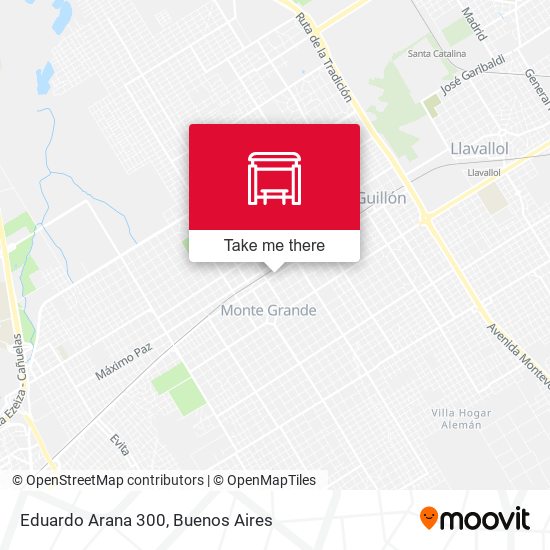 Mapa de Eduardo Arana 300