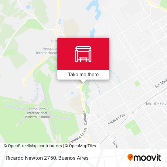 Mapa de Ricardo Newton 2750