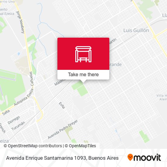 Avenida Enrique Santamarina 1093 map