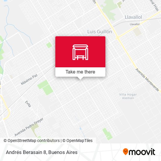 Andrés Berasain 8 map