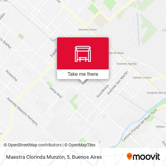 Mapa de Maestra Clorinda Munzón, 5