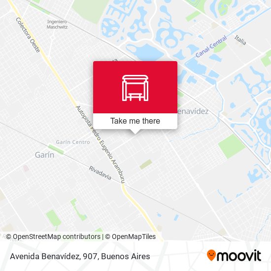 Avenida Benavídez, 907 map