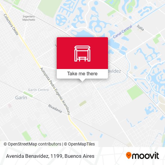 Avenida Benavídez, 1199 map