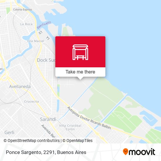 Mapa de Ponce Sargento, 2291