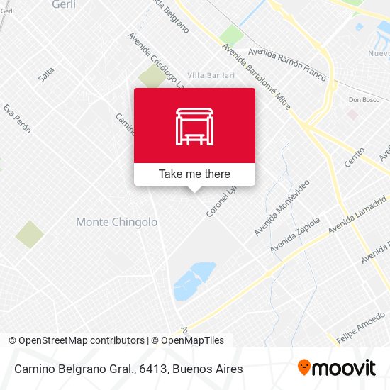 Camino Belgrano Gral., 6413 map