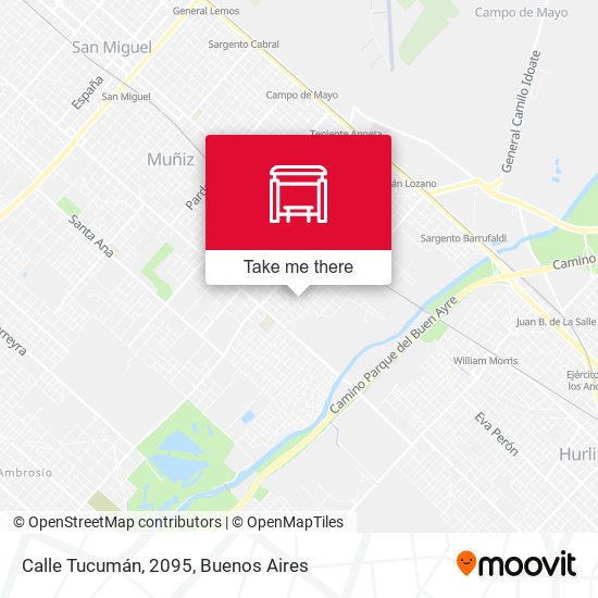 Calle Tucumán, 2095 map