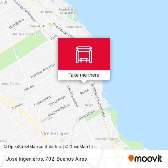 José Ingenieros, 702 map