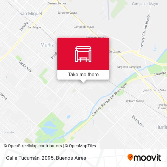 Calle Tucumán, 2095 map