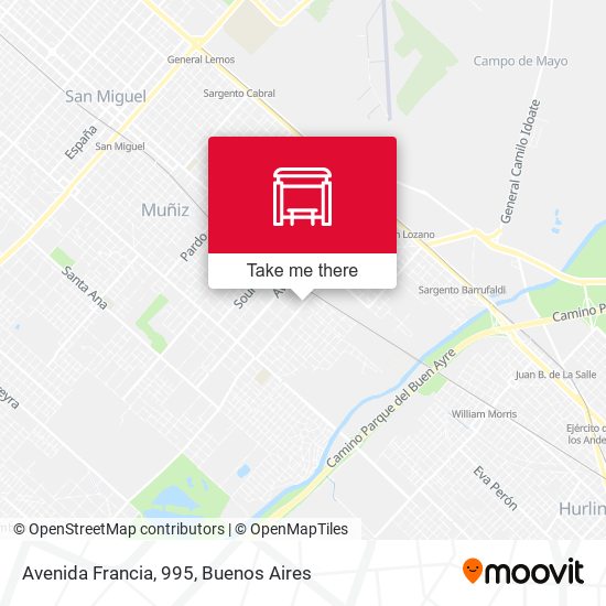 Avenida Francia, 995 map