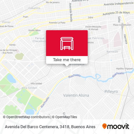 Avenida Del Barco Centenera, 3418 map