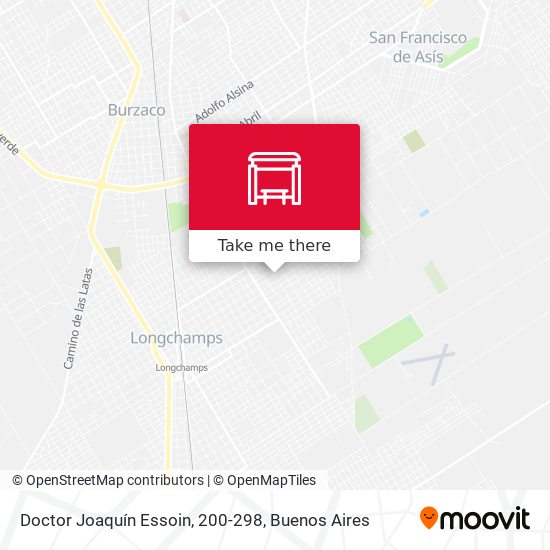 Doctor Joaquín Essoin, 200-298 map