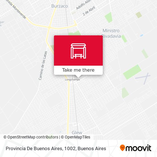 Provincia De Buenos Aires, 1002 map