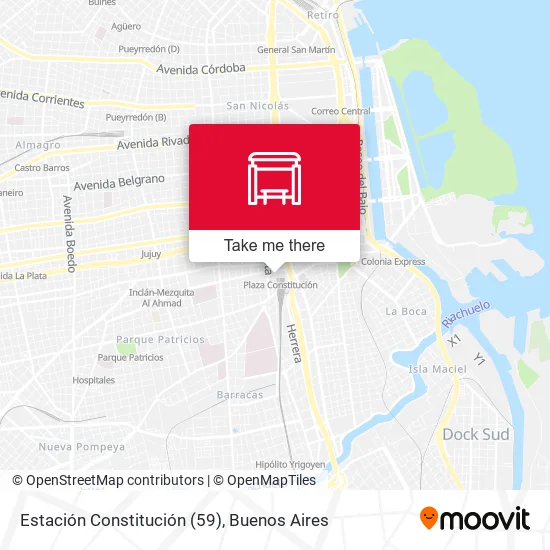 Mapa de Estación Constitución (59)
