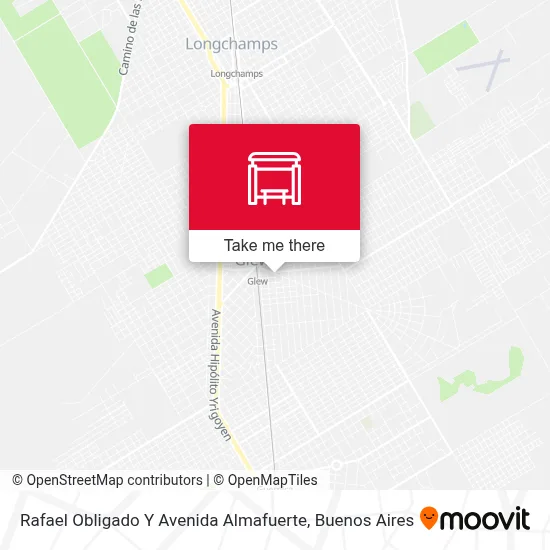 Rafael Obligado Y Avenida Almafuerte map