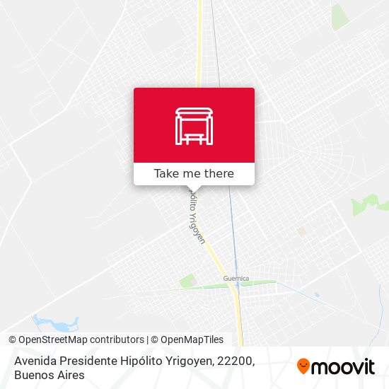Avenida Presidente Hipólito Yrigoyen, 22200 map