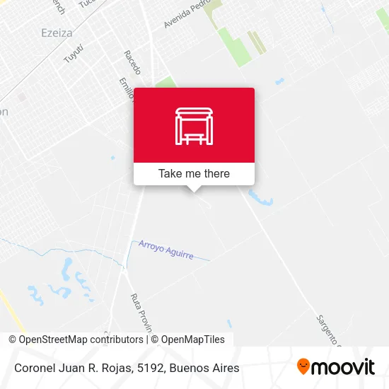 Coronel Juan R. Rojas, 5192 map