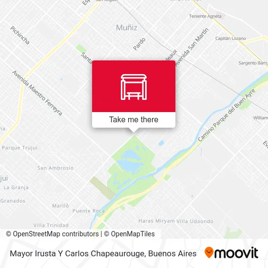 Mayor Irusta Y Carlos Chapeaurouge map