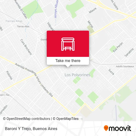 Baroni Y Trejo map