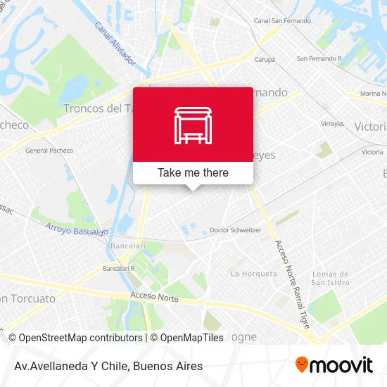 Av.Avellaneda Y Chile map
