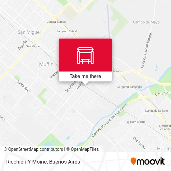 Ricchieri Y Moine map