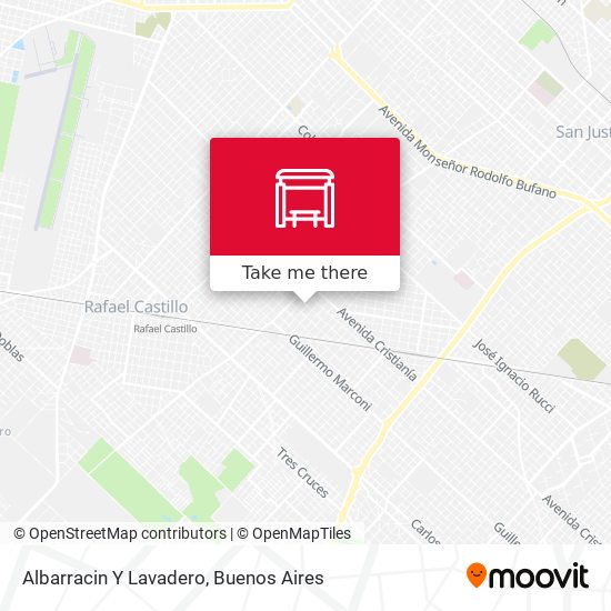 Mapa de Albarracin Y Lavadero