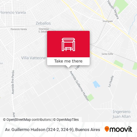 Av. Guillermo Hudson (324-2, 324-9) map