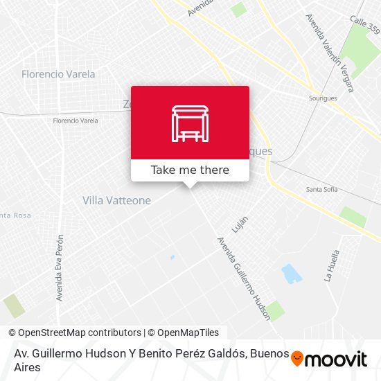 Av. Guillermo Hudson Y Benito Peréz Galdós map