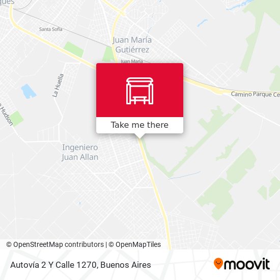 Autovía 2 Y Calle 1270 map