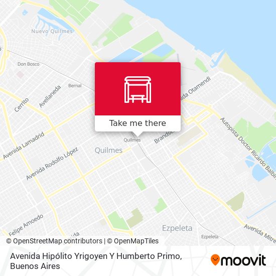 Avenida Hipólito Yrigoyen Y Humberto Primo map