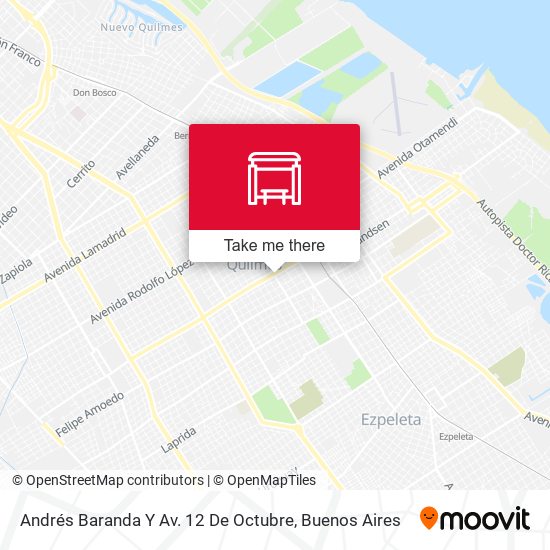 Andrés Baranda Y Av. 12 De Octubre map