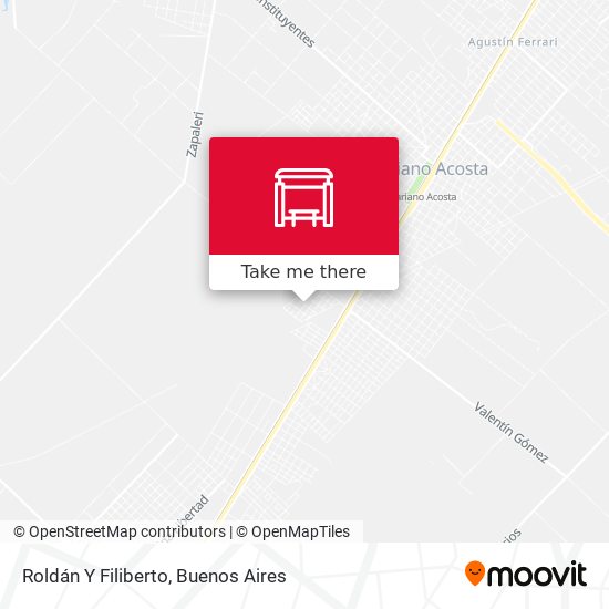 Roldán Y Filiberto map