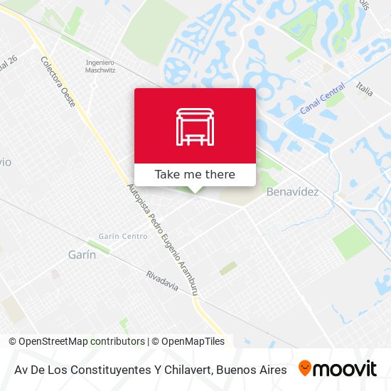 Mapa de Av De Los Constituyentes Y Chilavert
