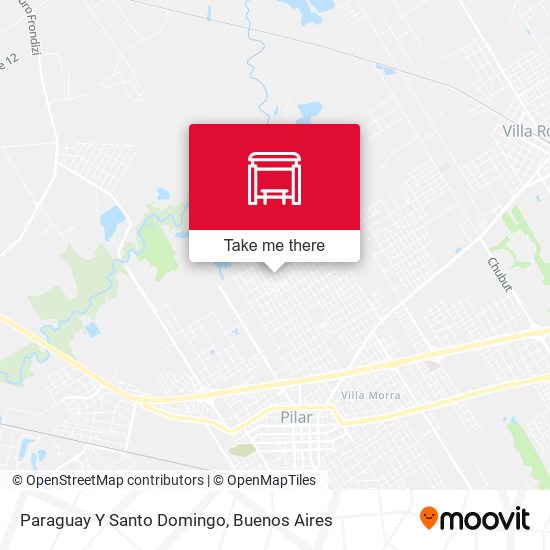 Paraguay Y Santo Domingo map