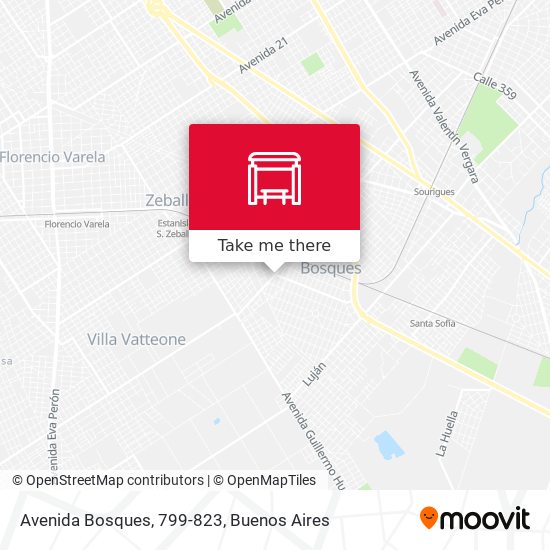 Avenida Bosques, 799-823 map