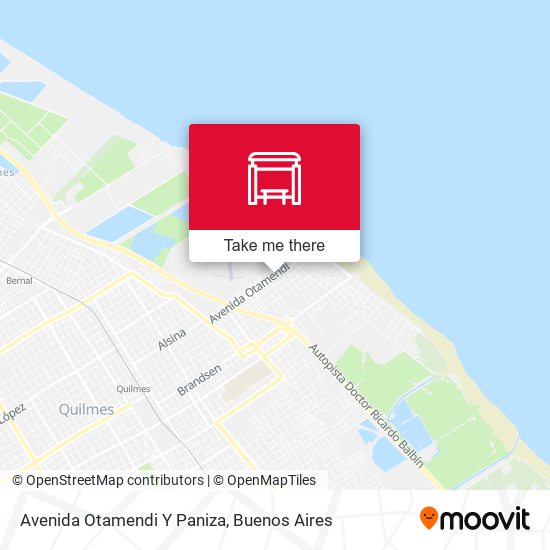 Avenida Otamendi Y Paniza map