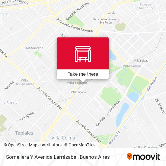 Somellera Y Avenida Larrázabal map