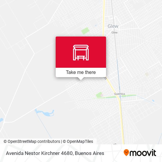 Mapa de Avenida Nestor Kirchner 4680