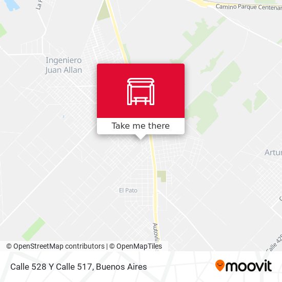 Calle 528 Y Calle 517 map