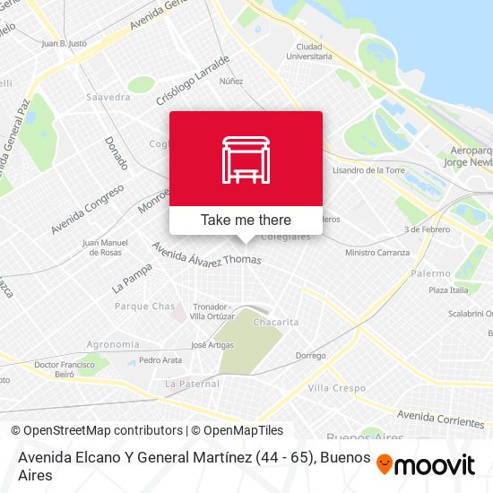 Avenida Elcano Y General Martínez (44 - 65) map