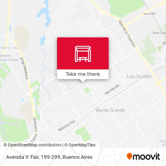Mapa de Avenida V. Fair, 199-299