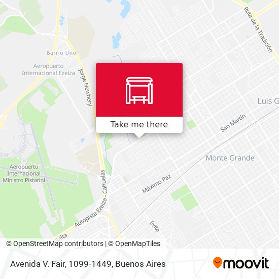 Avenida V. Fair, 1099-1449 map