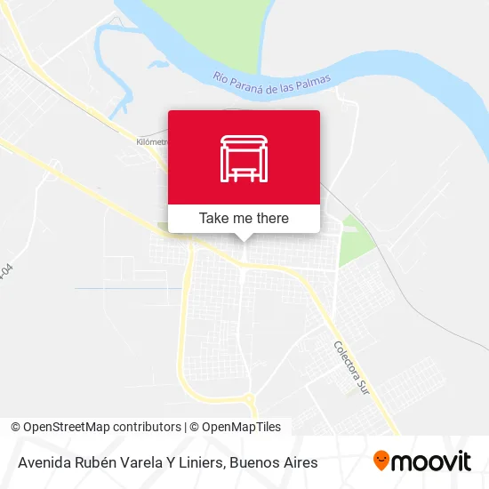 Avenida Rubén Varela Y Liniers map
