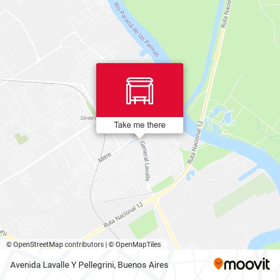 Mapa de Avenida Lavalle Y Pellegrini