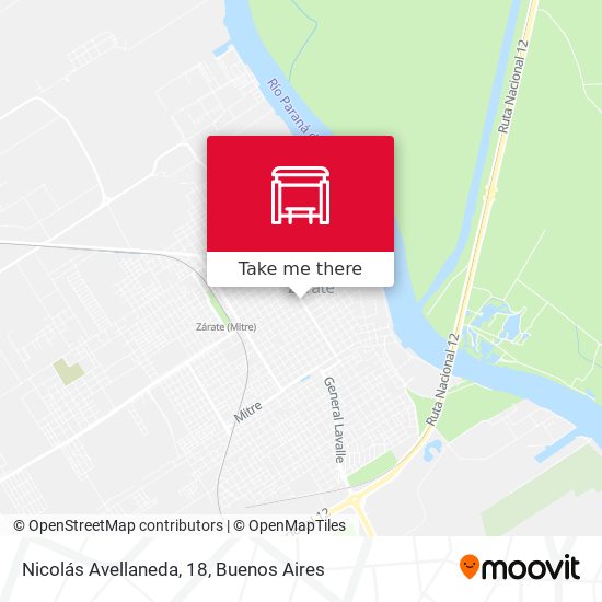 Nicolás Avellaneda, 18 map