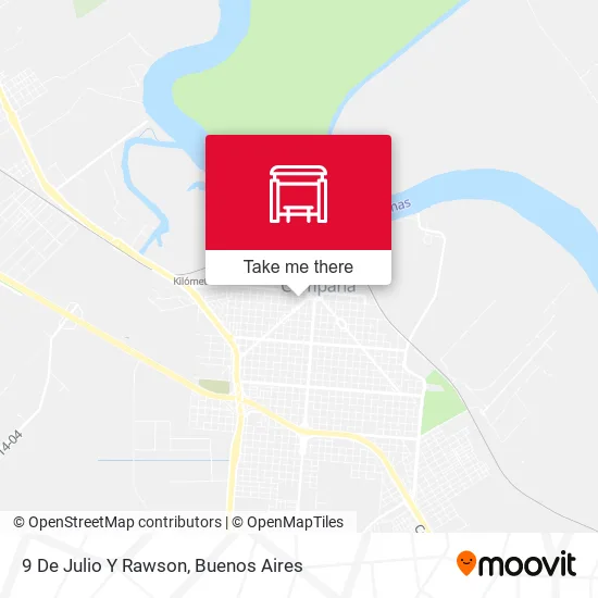 9 De Julio Y Rawson map
