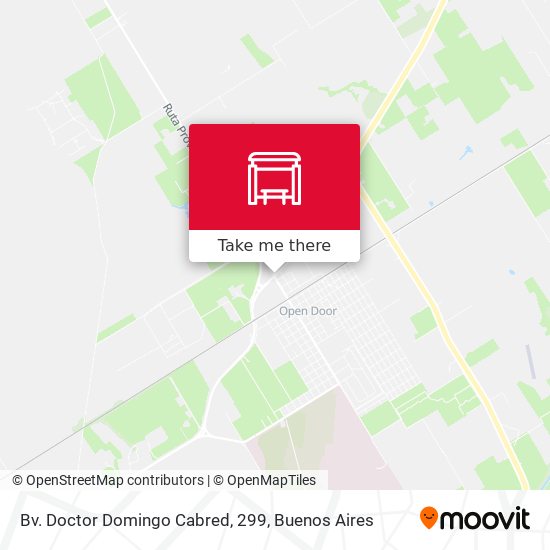 Mapa de Bv. Doctor Domingo Cabred, 299
