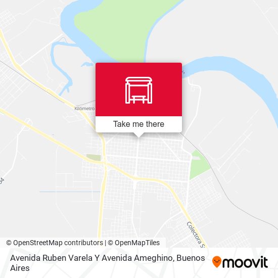 Mapa de Avenida Ruben Varela Y Avenida Ameghino