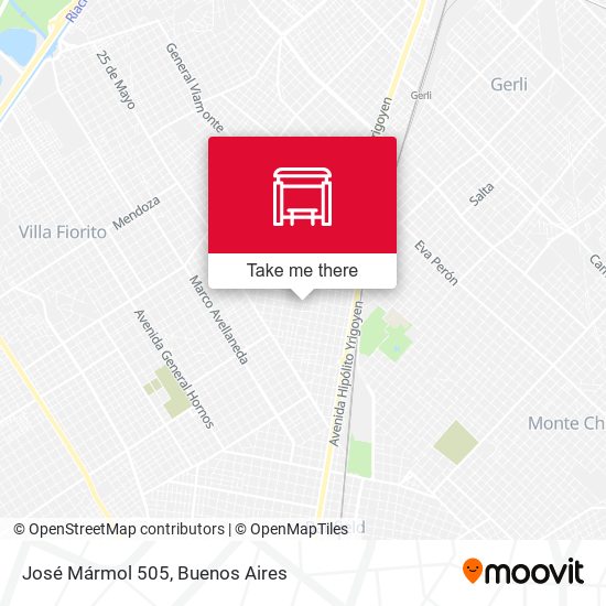 José Mármol 505 map