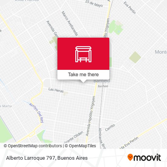 Alberto Larroque 797 map